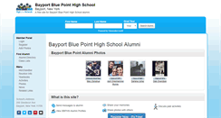 Desktop Screenshot of bayportbluepointhighschool.com